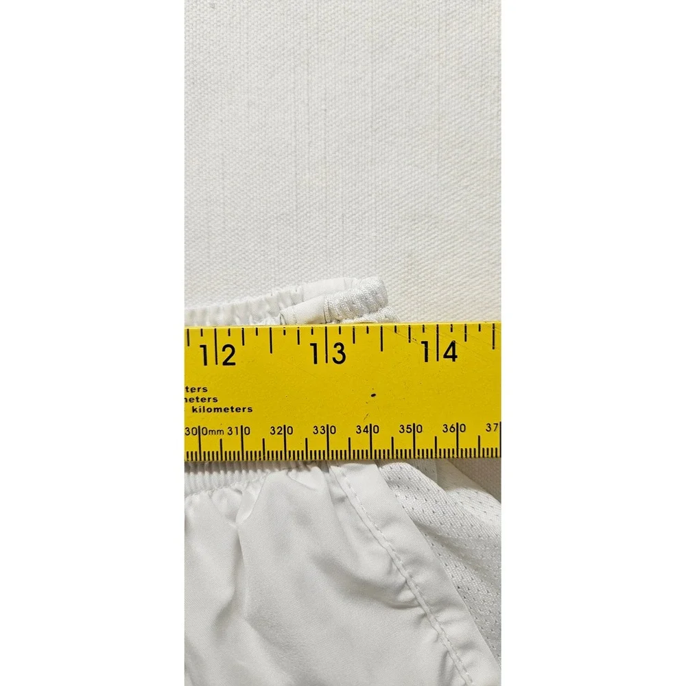 Nike Dri-FIT Tempo Running Shorts Womens Large White Athletic Mesh Training L